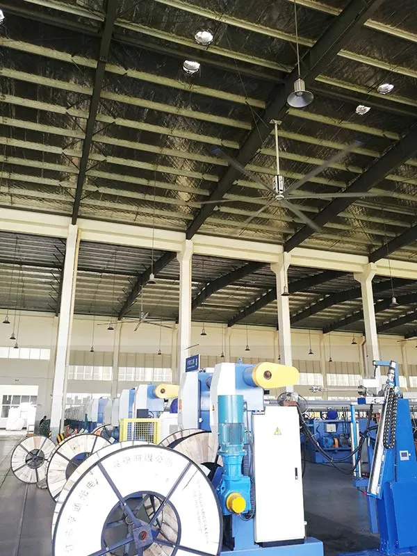 industrial HVLS ceiling fan